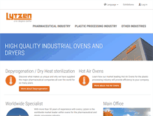 Tablet Screenshot of lytzen.com